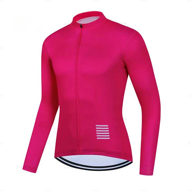 Men Cycling Jerseys White Long Sleeves Autumn Cycling Clothing MTB Pro Team Bike Shirts Bicycle Clothes 4
