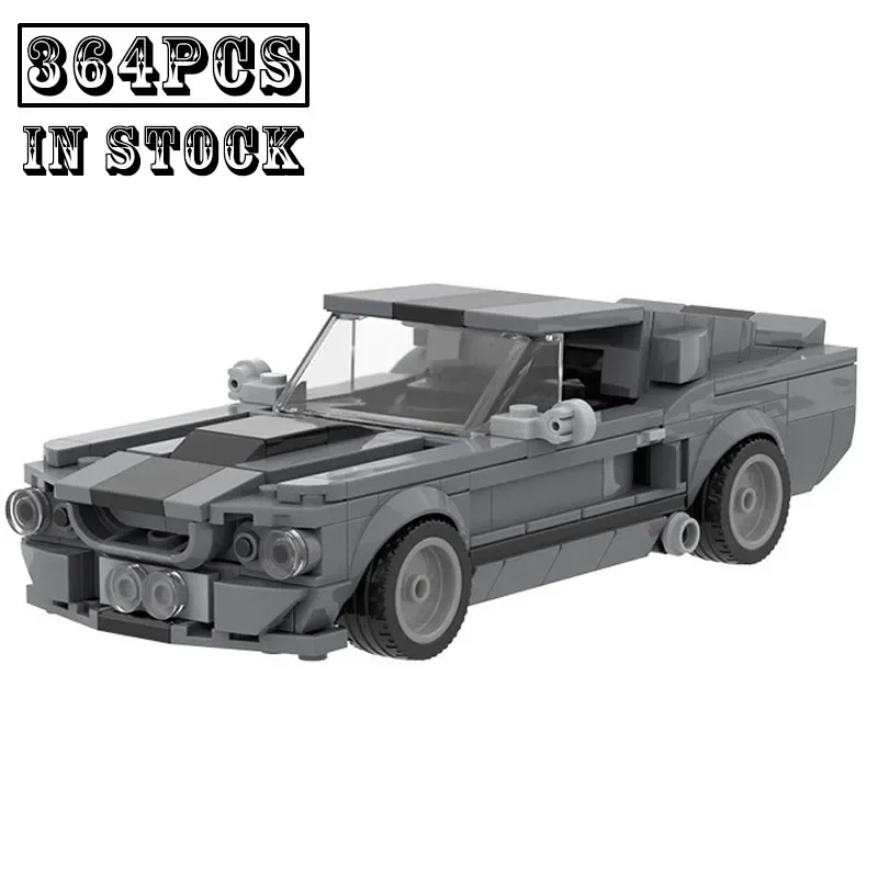 

New MOC-57356 Classic 1967 Eleanored GT500 High-tech Racing Car Building Blocks Kit Brick Model DIY Kids Toys Birthday Gifts