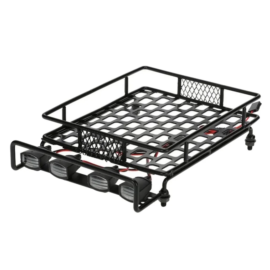 

Металлический багажник на крышу 170X11 5 мм с фотовспышкой для Tamiya CC01 CR01 RC4WD D90 Axial SCX10 1/10 RC Crawler Car
