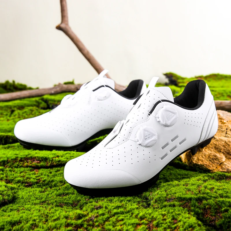 2024 Cycling Shoes MTB Bike Sneakers Cleat Non-slip Men's Mountain Biking Shoes Bicycle Shoes SPD Road Footwear Speed Shoes 6