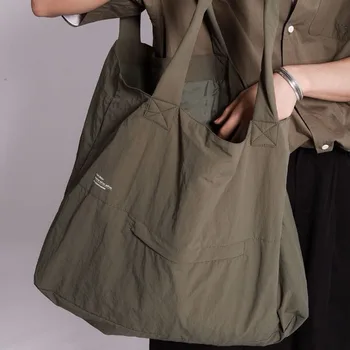 Borsa tote dal design minimamente per borse a tracolla da donna Borse per la spesa impermeabili Borse firmate leggere di grande capacità Сумка 가