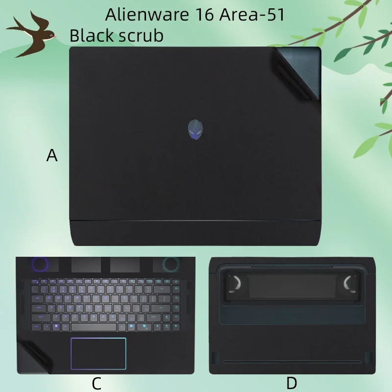 16인치 Alienware 16 Area-51 노트북 케이스 보호 필름, 컴퓨터 본체 뷰티 스티커에 적합합니다.