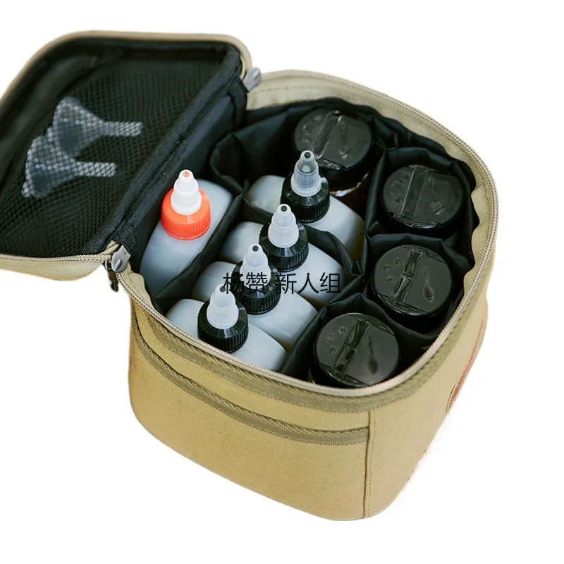 

Outdoor portable spice bottle set spice storage bag