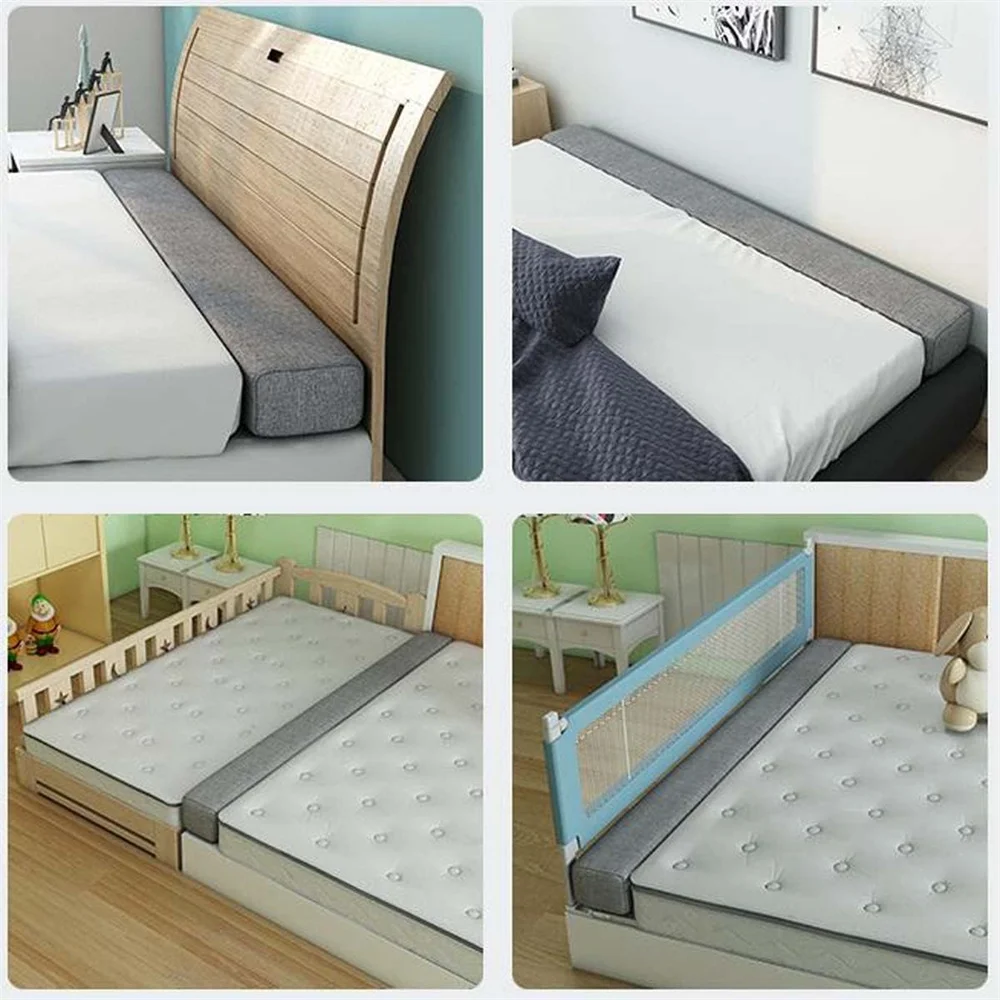 Mattress Bed Filler Foam Bed Extender Foam Headboard Pillow Closed Gap between Mattress Headboard and Wall Cushion Pad