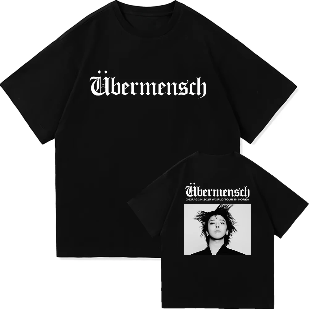 G-Dragon Übermensch2025 WORLD TOUR公式Ｔシャツ G-Dragon 2025 World Tour TShirt Album Übermensch Men/women