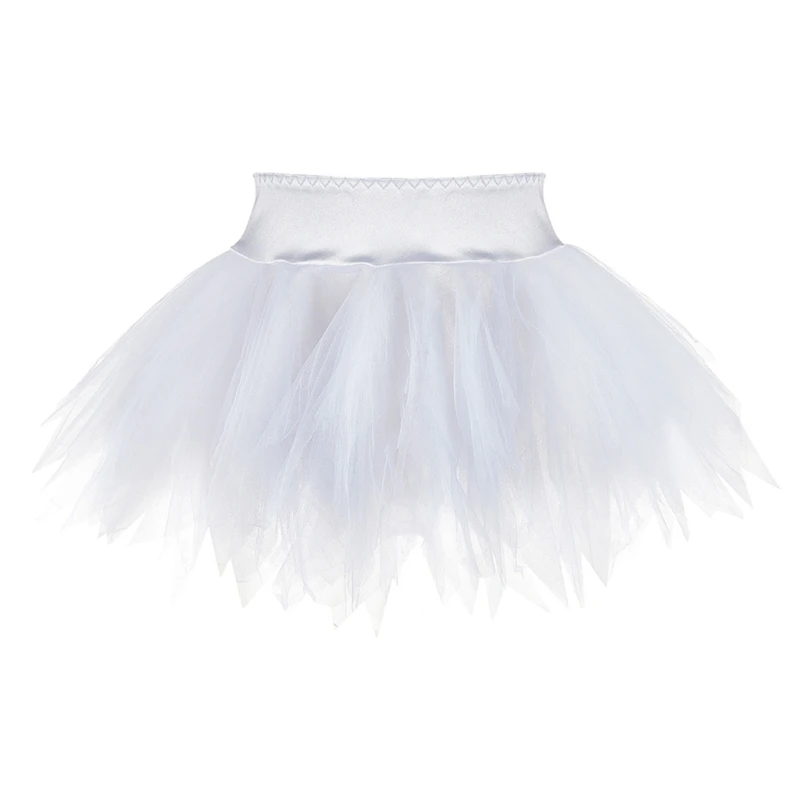 

Muti Color Tutus Skirt for Woman Elastic Ballet Dancewear Tutus Mini Sweet Skirt