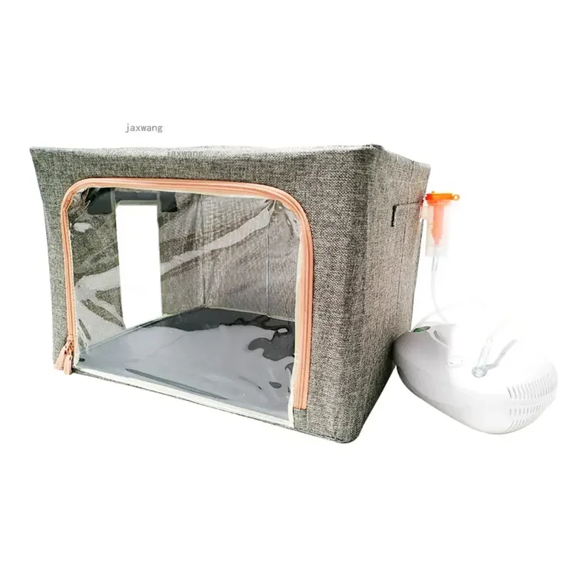Portable Durable Pet Care Room Equipment Scratch Resistant Dog Atomization Nest Folding Pets Oxygen Box Outdoor Travel Cat Cage