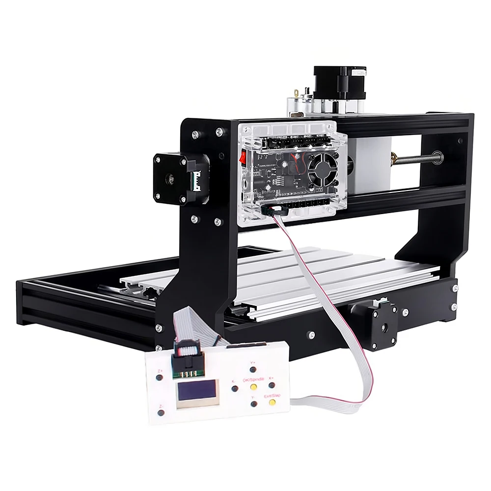 Yofuly CNC Engraving Machine Control Board GRBL 1.1 USB Port 3-Axis Integrated Driver with Offline Controller for CNC 3018 Pro cnc router parts