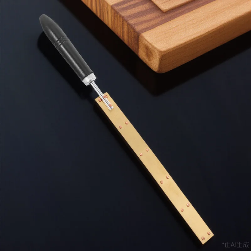 Thermal Expansion Experiment Kit Bimetallic Strip Handle Copper Iron Sheet Physics Teaching Instrument Lab Tool For Students