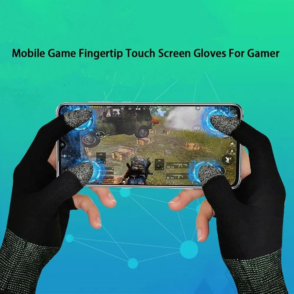 PUBG Hand Cover Thumb Sleeve Gloves Mobile Games Touch Screen Gaming