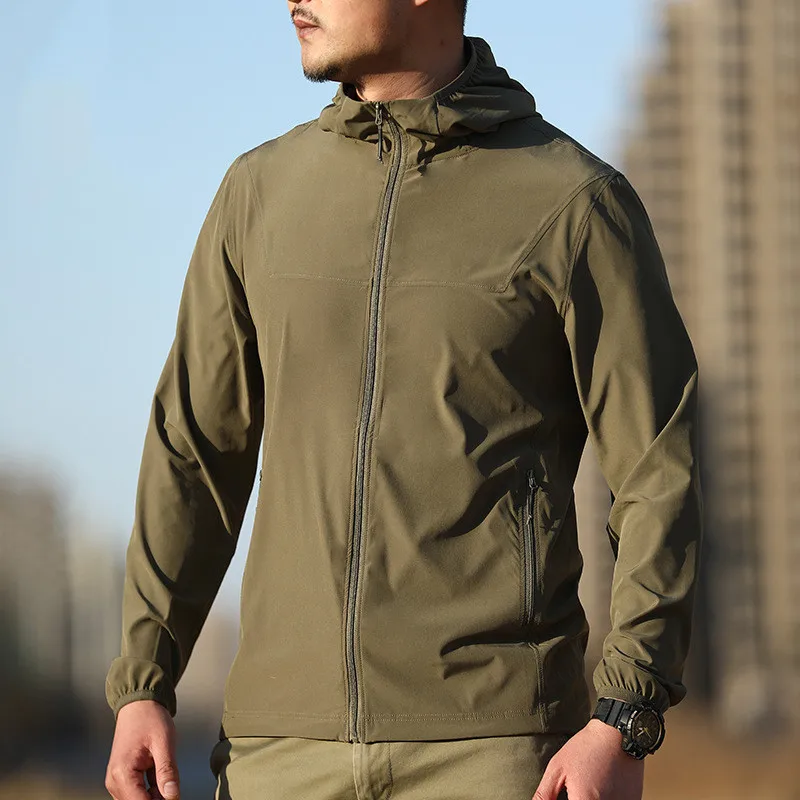 Lightweight Jackets Mens Silk Windbreaker Upf50+ Ice Silk Jacket