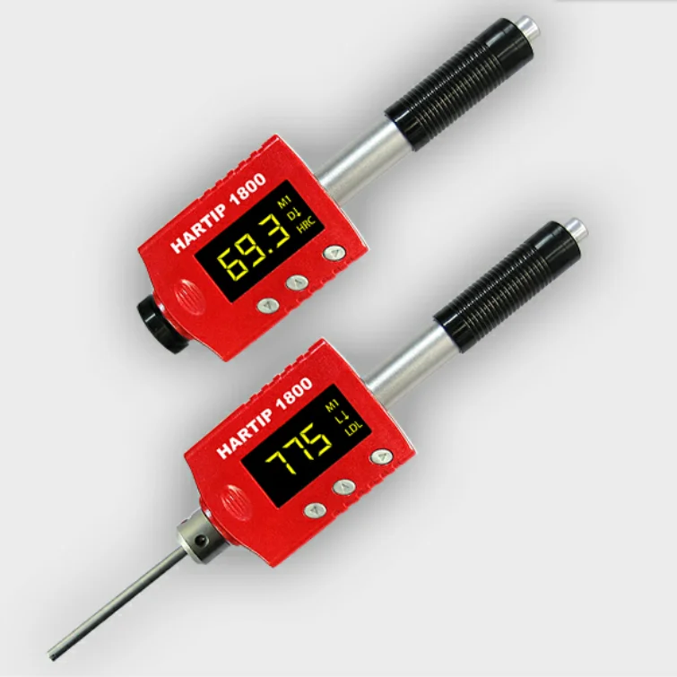 

Digital Portable Metal Hardness Tester HARTIP1800 with D&DL 2-in-1 Probe