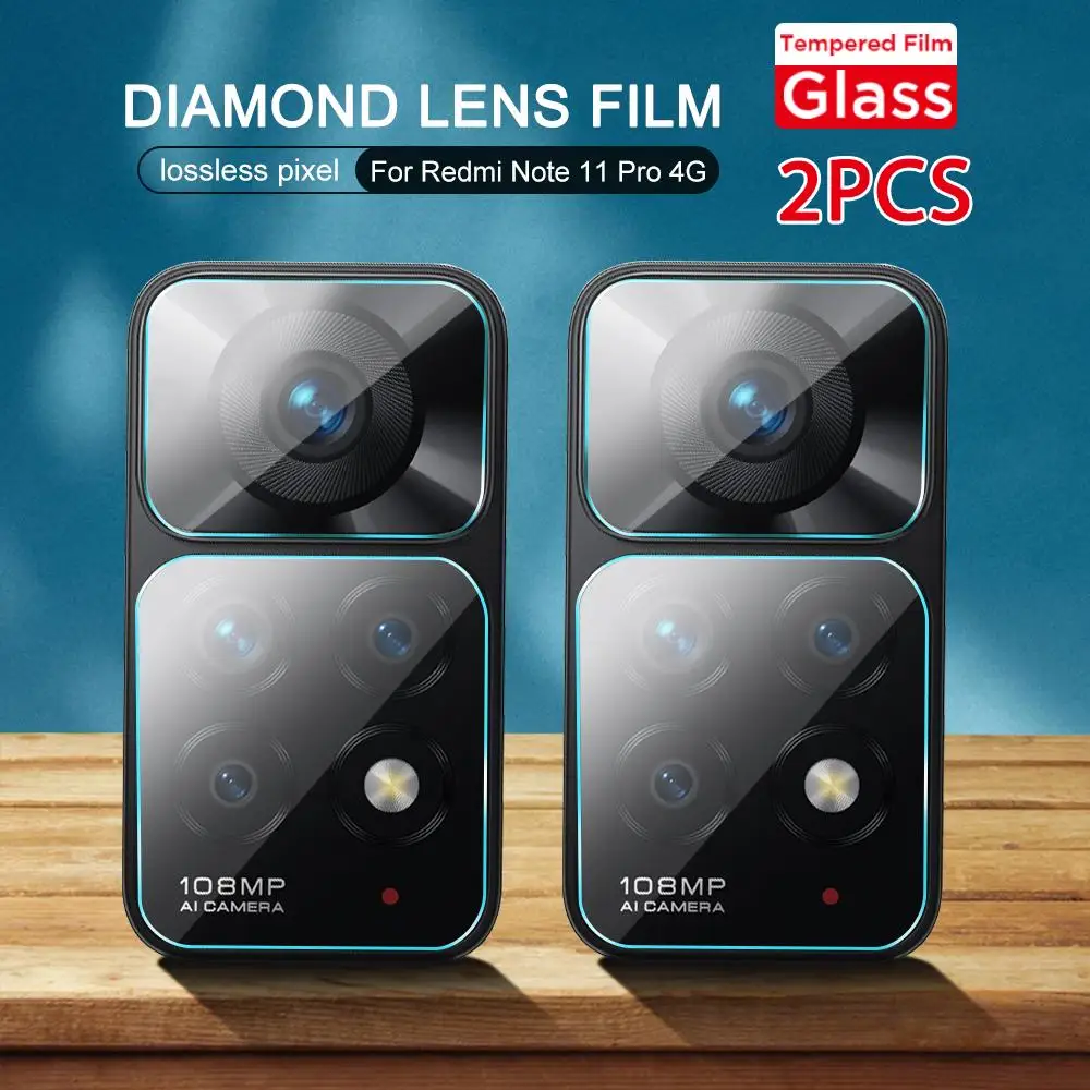 

2Pcs Camera Lens Glass for Xiaomi Redmi Note 11 Pro 5G Global Screen Protector Clear Lens Film For Xiaomi Redmi Note 11 11s Film