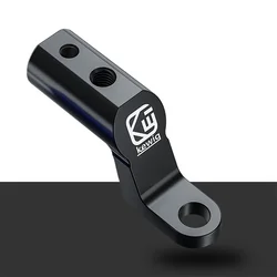 Universal 1-Inch Ball Head Motorcycle/Bicycle Handlebar Mount Adapter - Mirror mount Metal