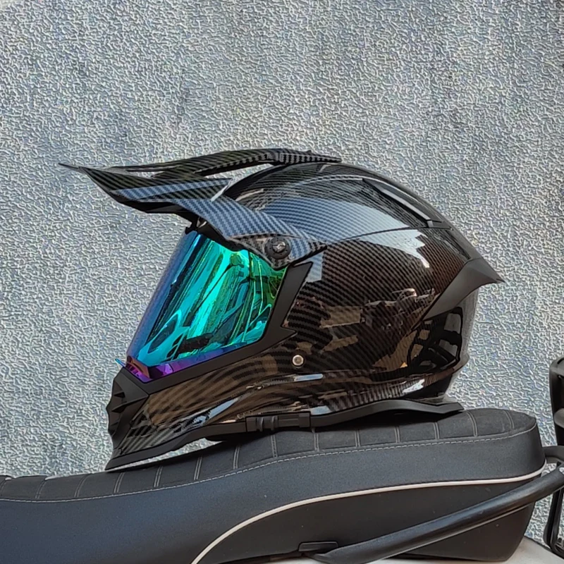 WLT full face motorcycle helmet ABS off-road helmet professional