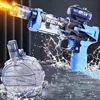 Long Range Electric Water Gun With Light 500ml High Pressure Strong Charging Energy Water Automatic Water Spray Children's Toy 2