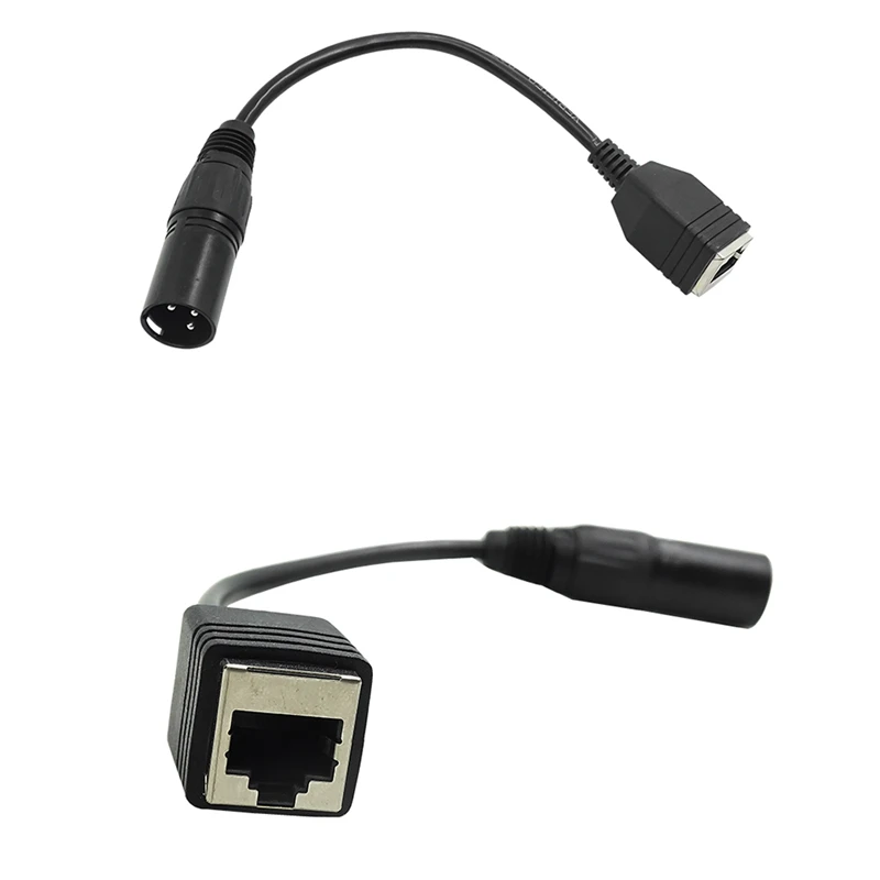 

Кабель-удлинитель с 3-контактным разъемом на RJ45