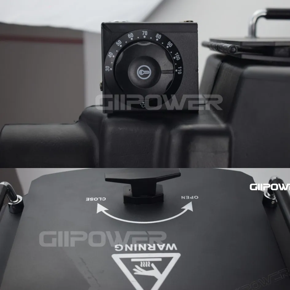 6000w Dry Ice Machine Stage Effect 3500w Dry Ice Fog Machine Low Lying Fog Machine Nozzle Skate FlycaseWedding Events Stage Show 5