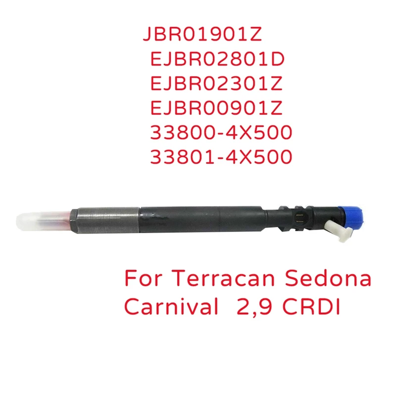 NewDELPHIEJBR02801DCRDIDieselFuelInjector338004X500ForHYUNDAI