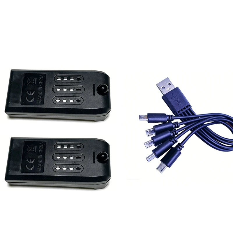 ตัวเลือกสินค้า แบตเตอรี่โดรน V8 3.7V 850mAh สำหรับ 4DRC V8 ชาร์จได้