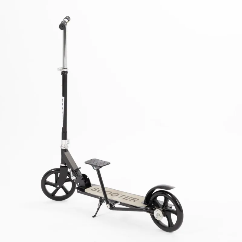 Portable Foldable PU Pedal Scooter Two Wheel Kick Scooter Non-electric Adult Teens Children Urban Campus Work
