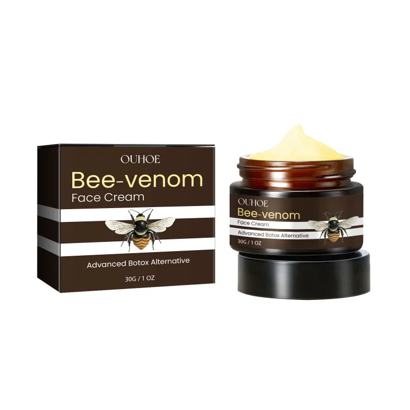 Bee Venom Face Cream Wrinkle Remover Intensive Firming Lifting Anti Aging Fade Fine Lines Moisturizing Repair Rejuvenation Cream