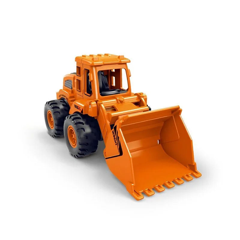 Construction Toy Engineering Vehicles Are Suitable for 3-Year-Old Boys and Girls. Friction Power Construction Trucks, Toy Vehicl - 4