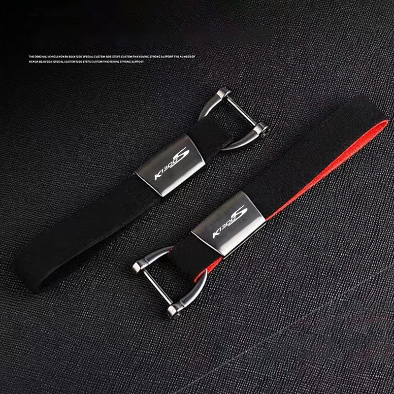 Accessori Moto Portachiavi Portachiavi In Pelle Scamosciata Per Bmw K1300S K 1300S 2009-2016