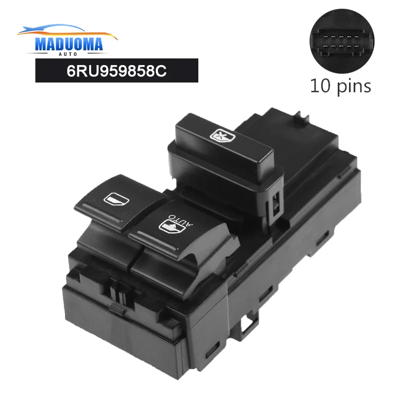 

New Power window single switch 6RU959858C Car Accessories High Quality For Volkswagen Polo
