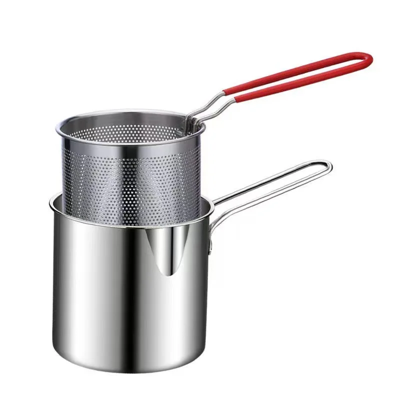 

Deep Fry Delicious Meals With This Japanese Tempura Frying Pot - Perfect For French Fries, Chicken & More!