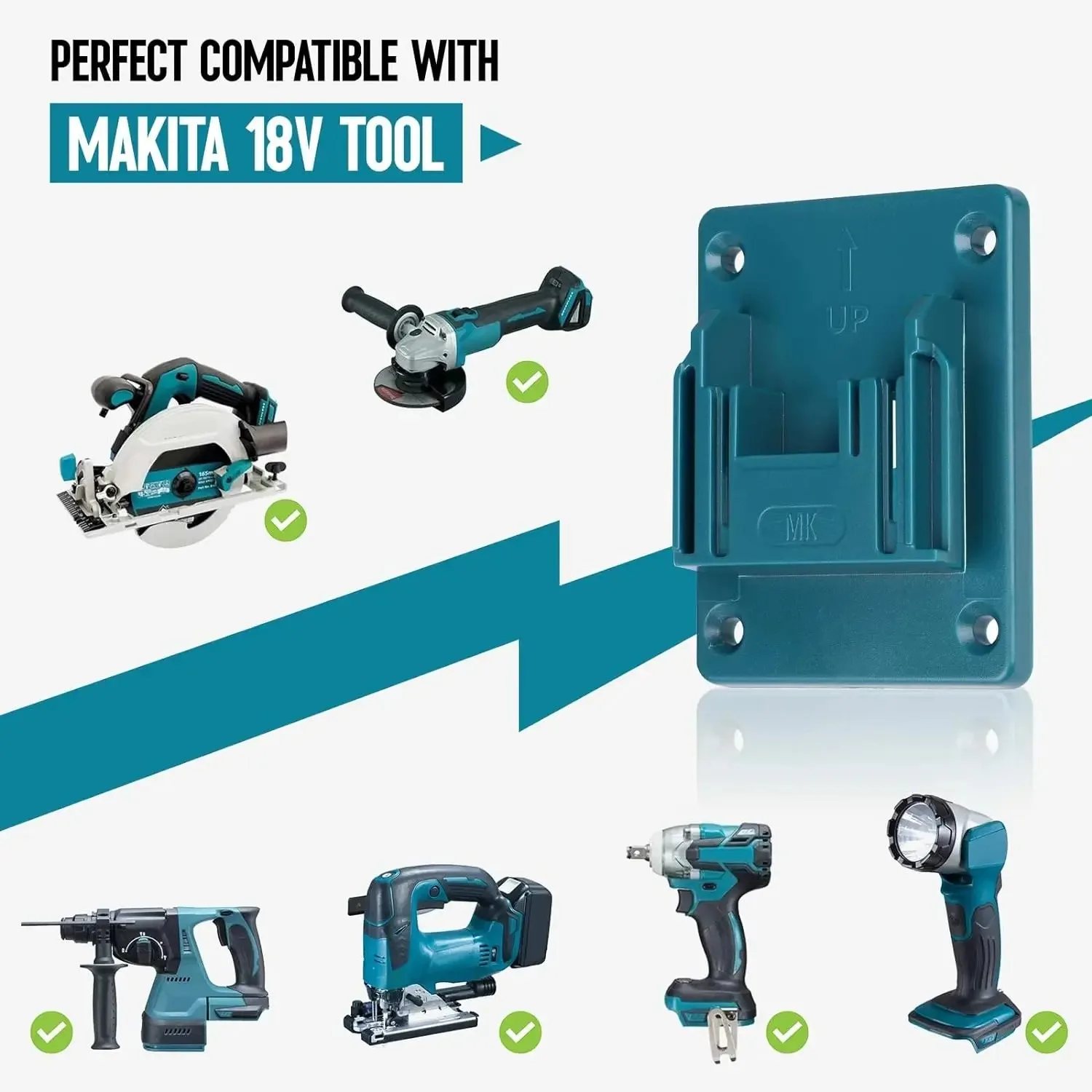 5/10pack for Makita 18V for Bosch 18V Tool Holder Drill Tools Holder Wall Mount