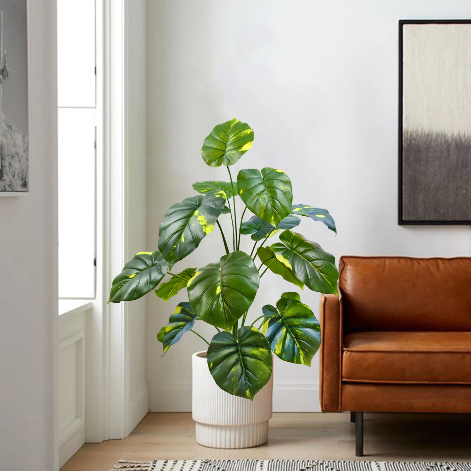 Ornamental Artificial Monstera Plant