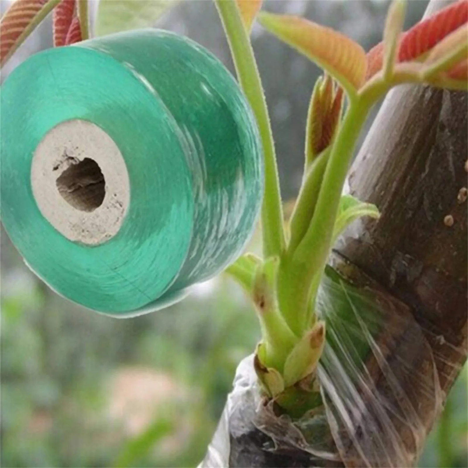 PE Self-adhesive Grafting Film Tape Garden Tree Plants Seedlings Grafting Supplies Portable Fruit Tree Pruner Protection Tools