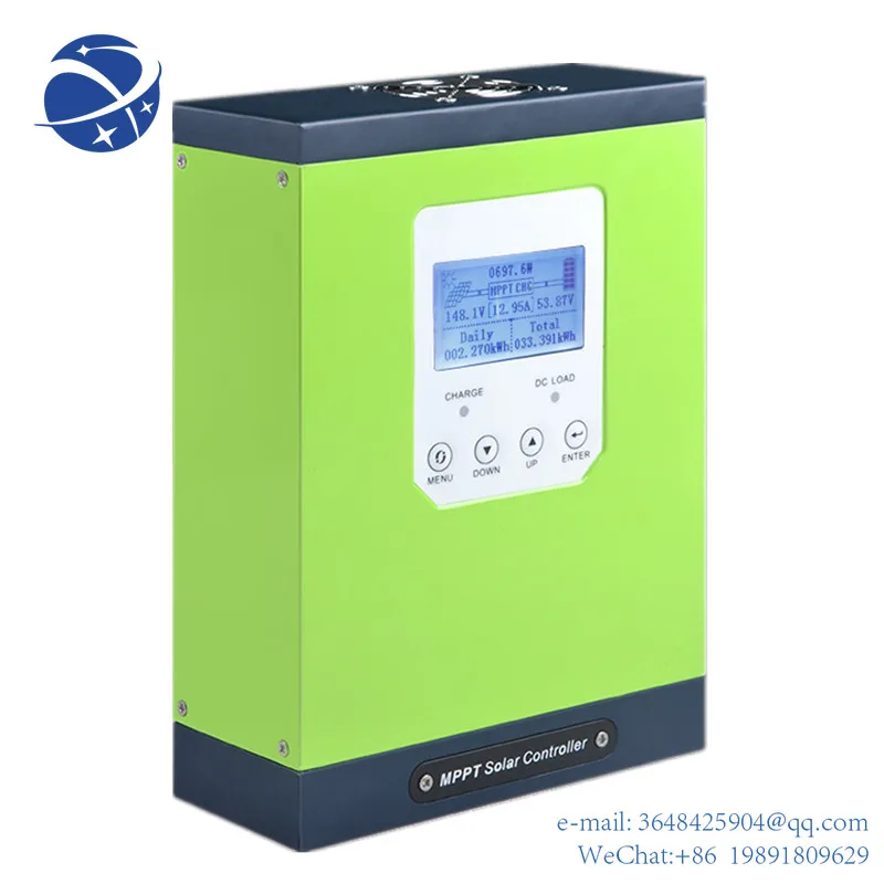 

YYHCYYHC 12V 24V 48V 96V Auto Rated Voltage 20A 30A 40A 50A 60A MPPT Solar Charge Controller