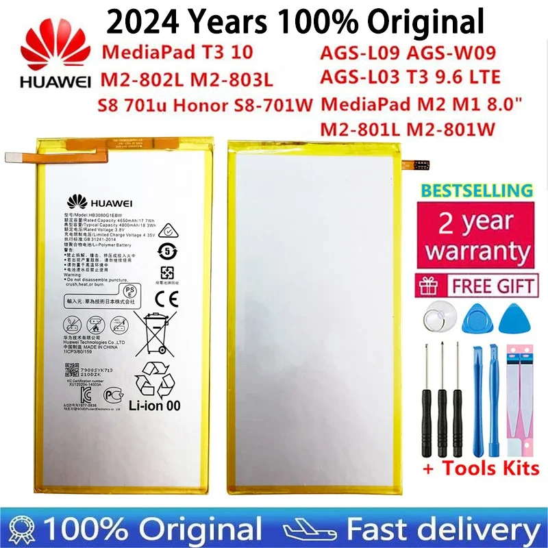 Cavo USB 2.0 CELLONIC 2m In Nylon Per Huawei MediaPad | Ricarica 2A E Trasferimento Dati | Micro USB, Nero