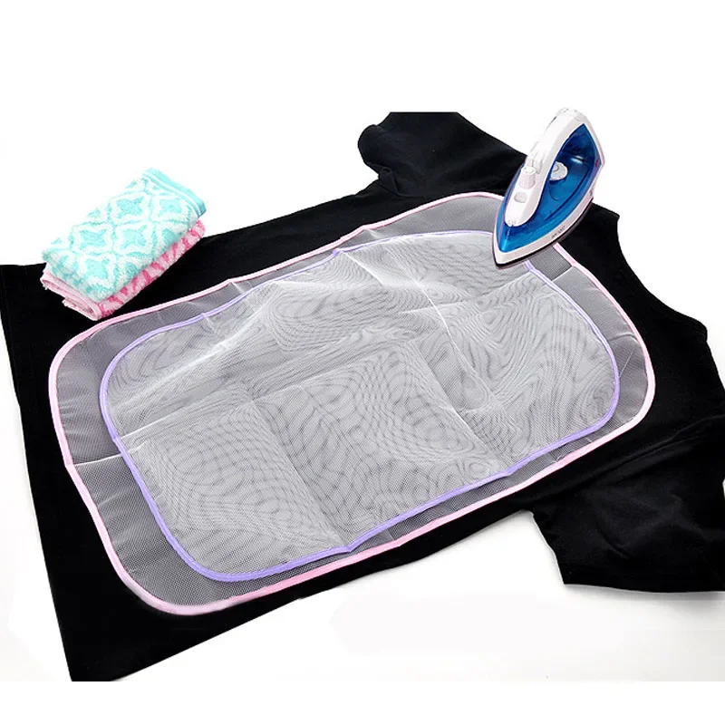 Description Picture 4 of itemCloth Protective Press Mesh Insulation Ironing Board Mat Cover Against Pressing Pad Mini Iron Random Colors