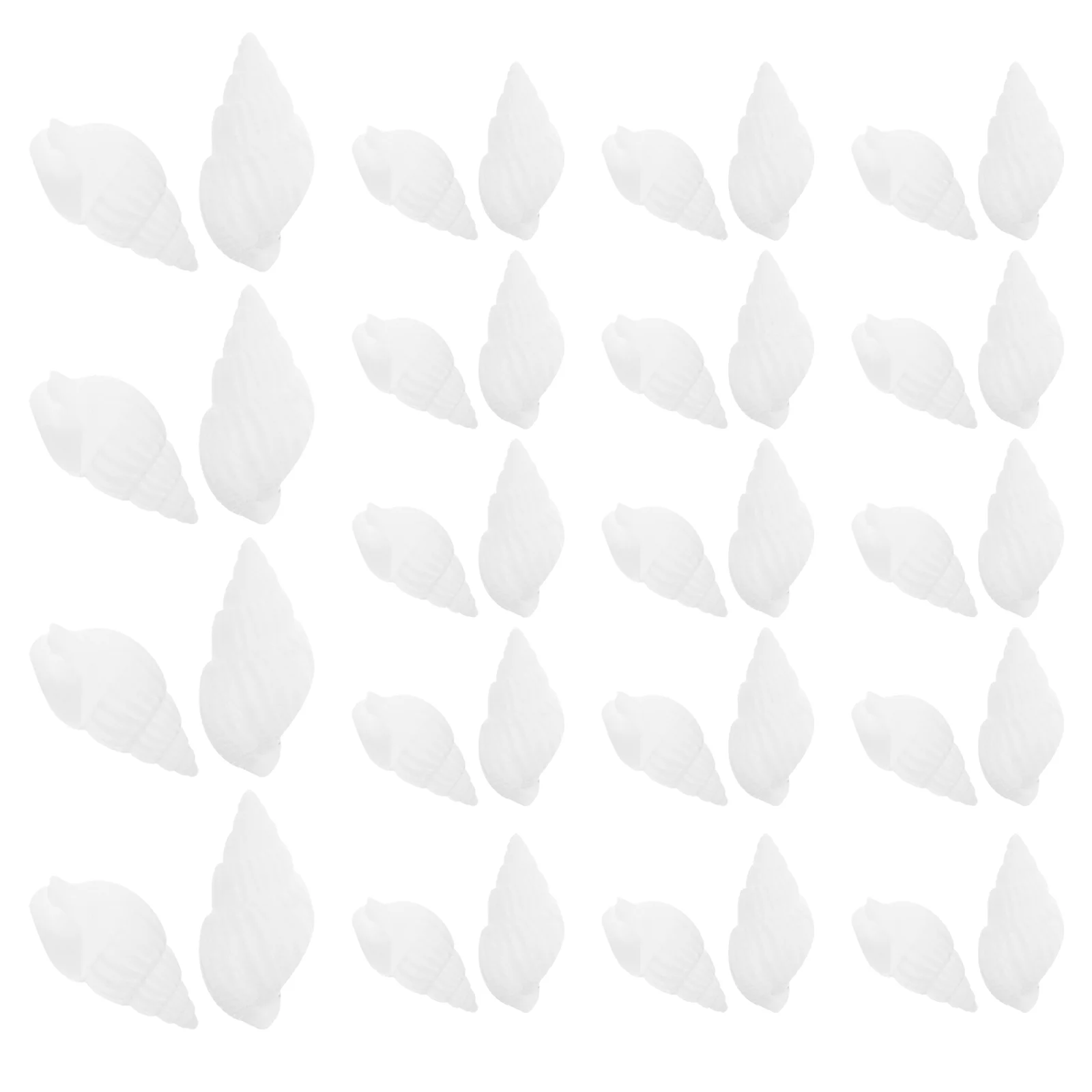 100pcs White Mini Sea Shell Conches Craft Wedding Garden Aquarium Decoration 4