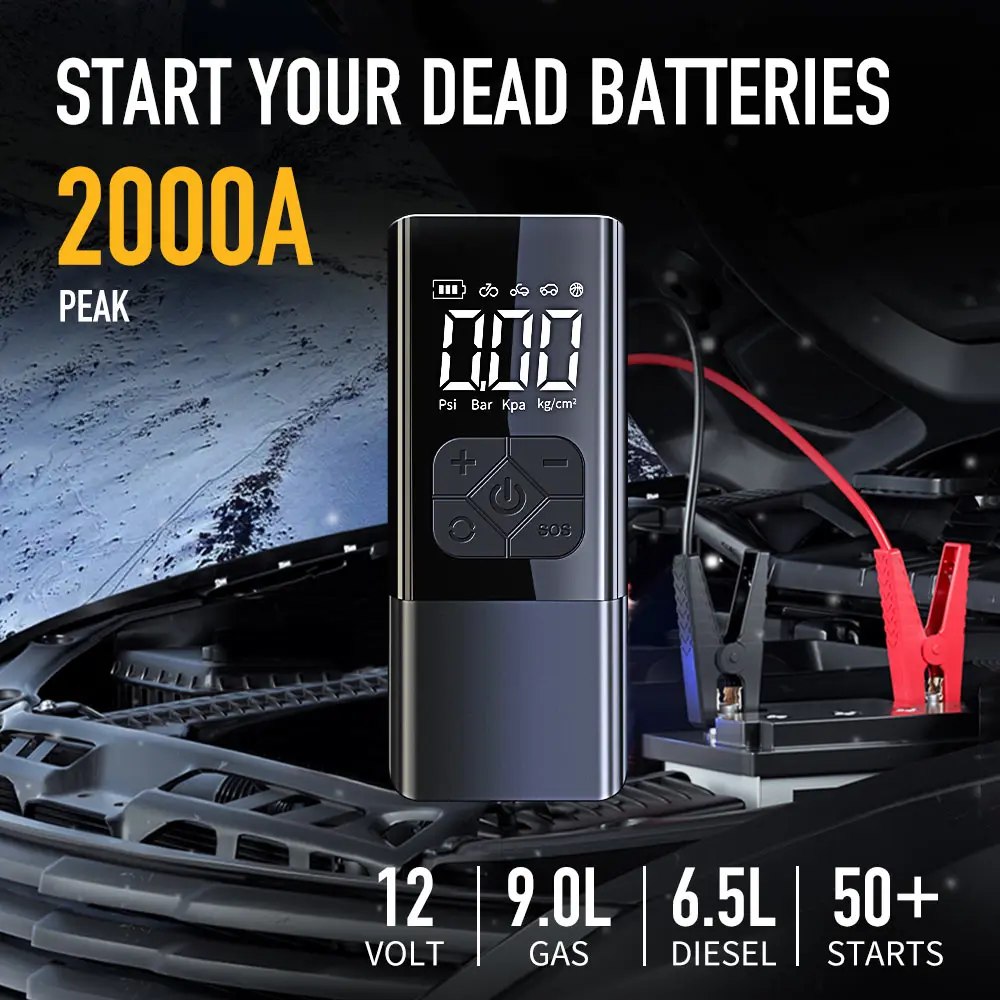 ������ Ÿ�̾� ���� ���Ա� �� ���� ��Ÿ�� �޴�� ���� ���͸� 1800A 12V 150PSI ���� ���� �̴� ���� �������� ���͸� ��� �ν���