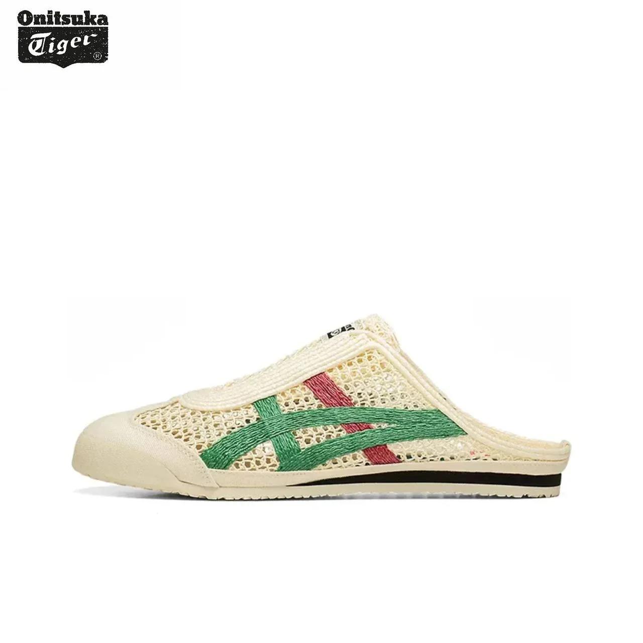 thumbnail image 1 of Onitsuka Tiger MEXICO 66 Sabot Zapatillas de caña baja transpirables y ligeras unisex verde, 1 of 5