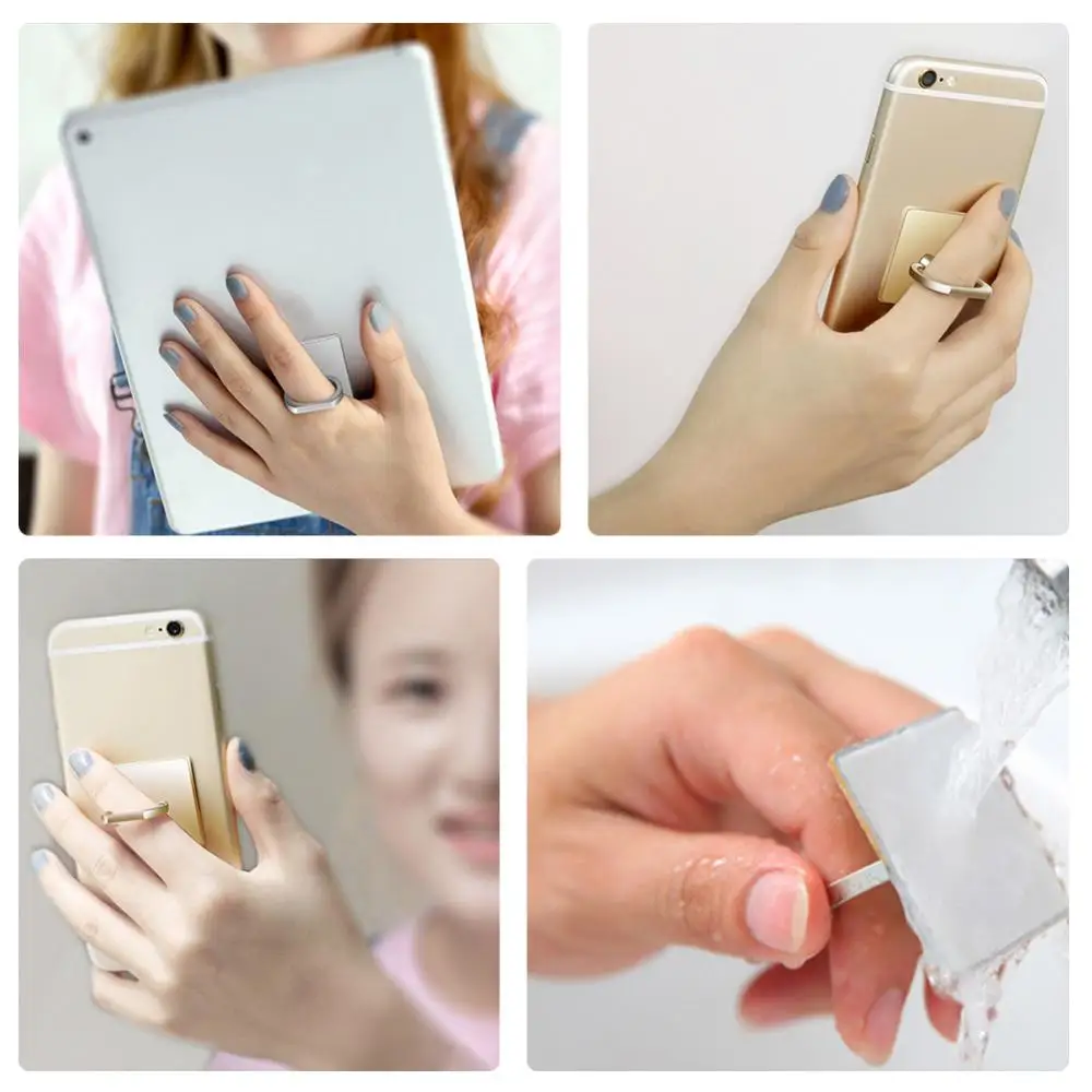 Multi-color Novelty Lighter Phone Bracket Ring Lighter Windproof USB Rechargeable Portable kerosene lighter bbq lighter butane gas lighter cigarette lighter electric arc igniter