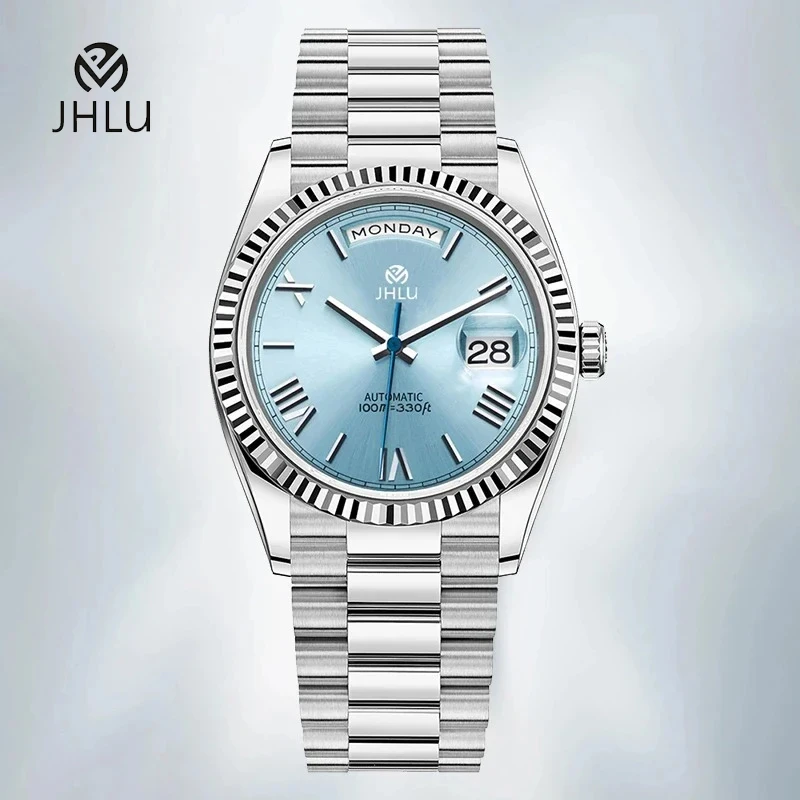 

New Luxury Men Mechanical Wristwatches 100m Waterproof Automatic Watch Stainless Steel Sports Diving Watch for Men