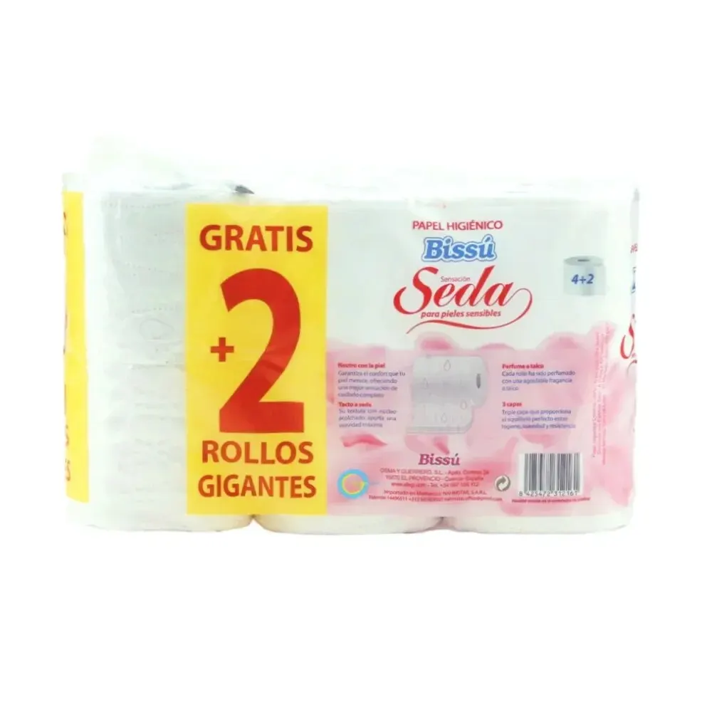 Paquete De 6 Rollos Termicos De 80 X 70 Mm | Meses Sin Interés