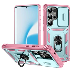 Heavy Duty Smartphone Case with 360 - Degree Kickstand and Camera Protection - Galaxy S23+ (Light green)