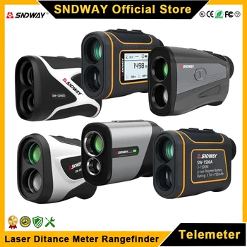 Telemetro da caccia SNDWAY per telemetro da golf Telemetro industriale Misuratore di distanza laser 1000M 1500M 2000M Telescopio monoculare