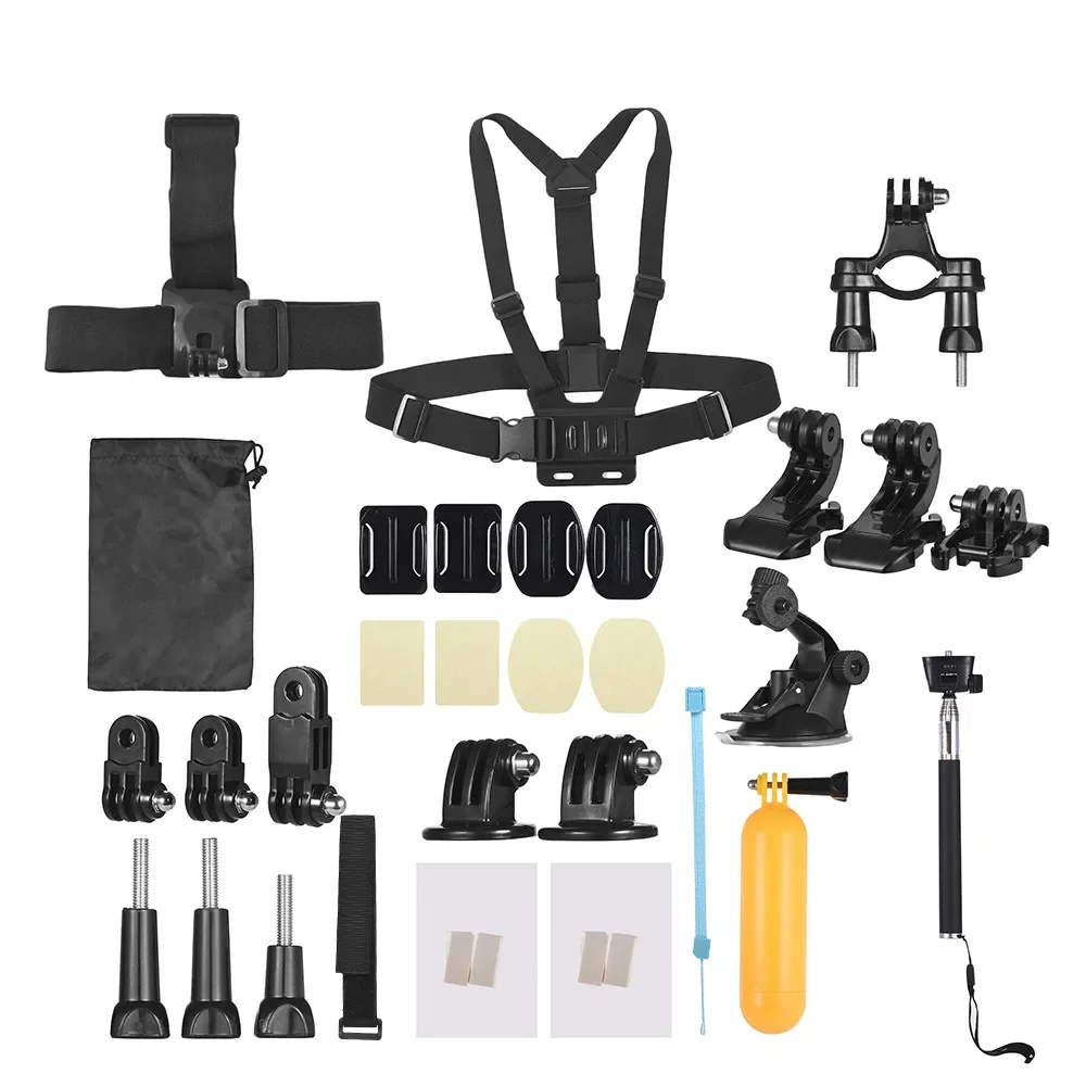 Kit Tripod adapter Buoyancy rod for GoPro hero Action Camera Accessories for SJCAM YI