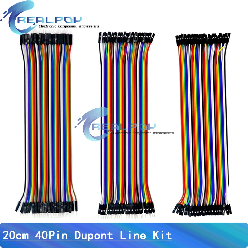 Versatile Dupont Jumper Wire Cable Set - Multi-Length Options