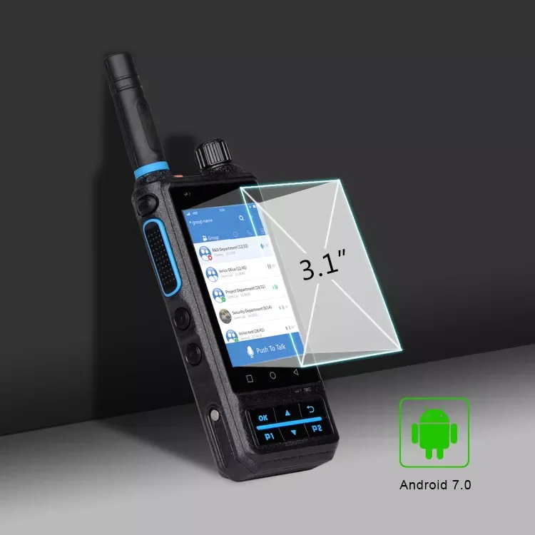 CAMORO S200 2G/3G/4G 젤로 포크 워키토키 양방향 라디오 듀얼 SIM 카드 장거리 워키토키