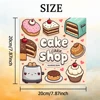 CAKE SHOP Bold-easy Patterns Coloring Book for Adults Cute Drawing Book Perfect Gift for Party and Birthday 2