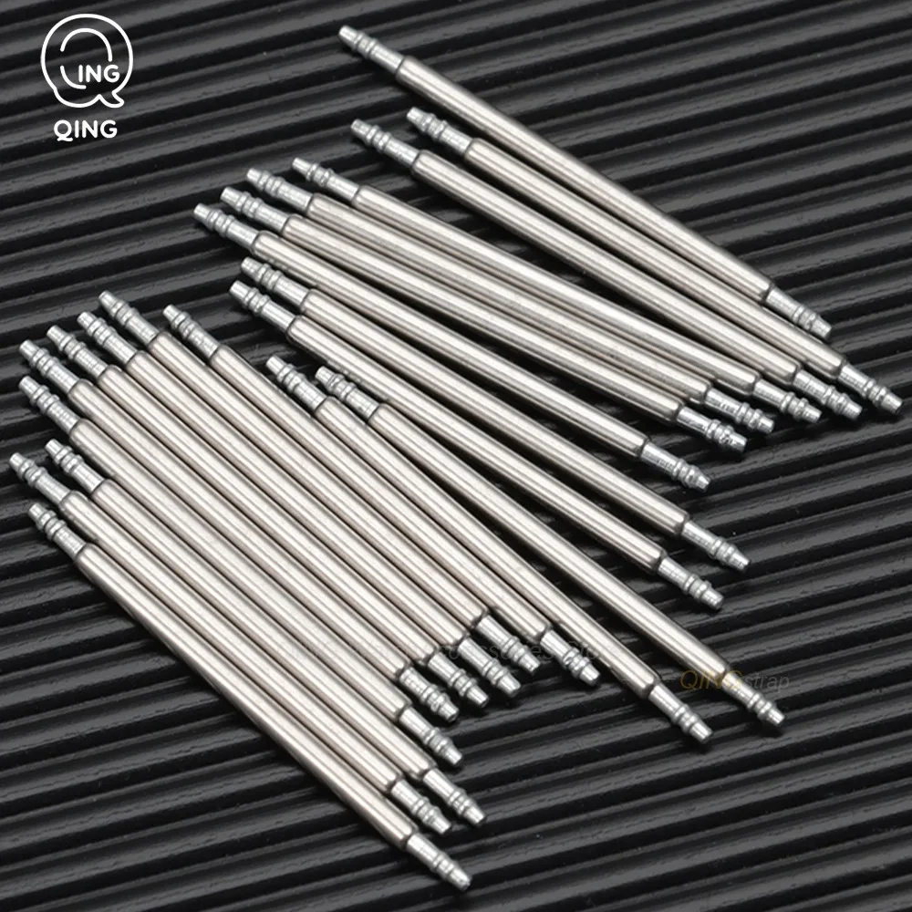 Versatile Stainless Steel Spring Bar Set - 20 Pieces, Multiple Sizes