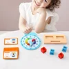 Teaching Clock Activities Set Early Educational Montessori Toy Helps Kids Learn To Tell Time Kindergartner Learning Toy Supplies 6